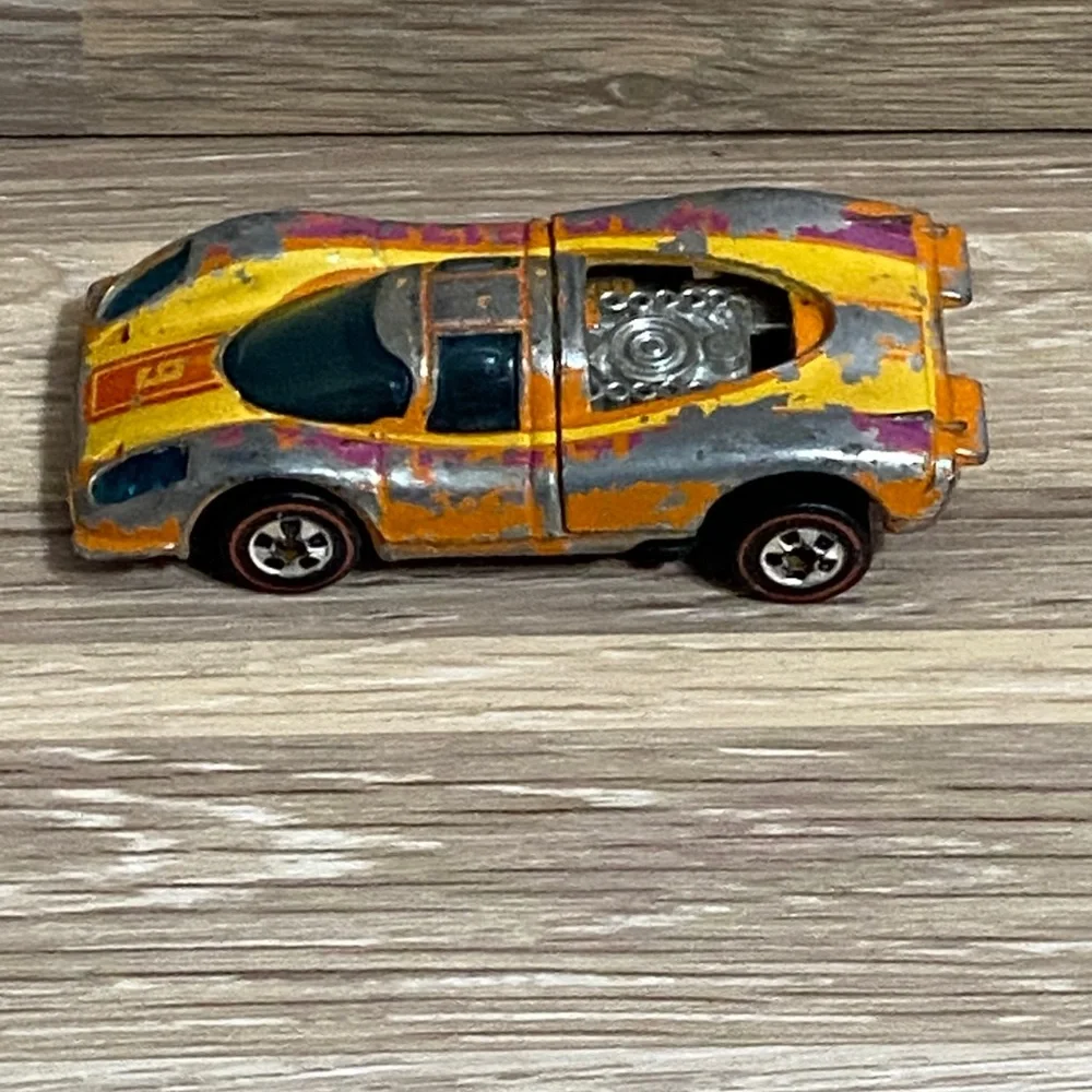 Hot Wheels RedLine P-917 1969 Porsche vintage die cast car